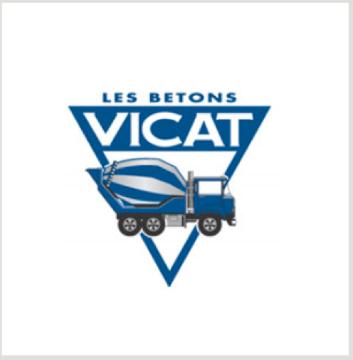 logo du client vicat beton